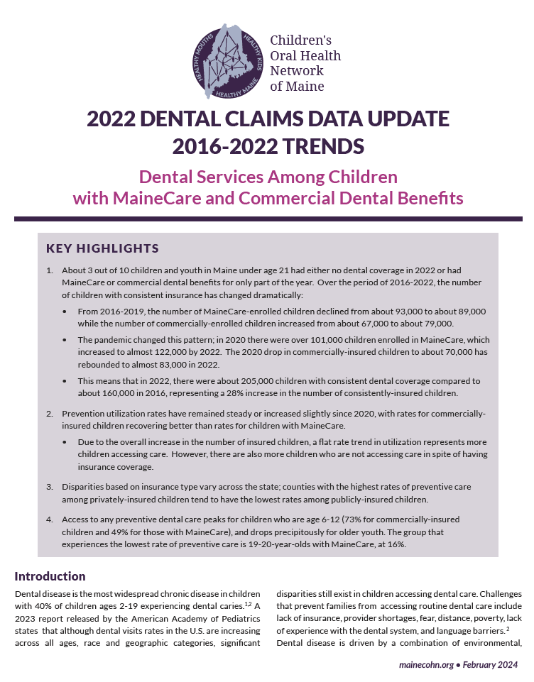 2022 Data Brief