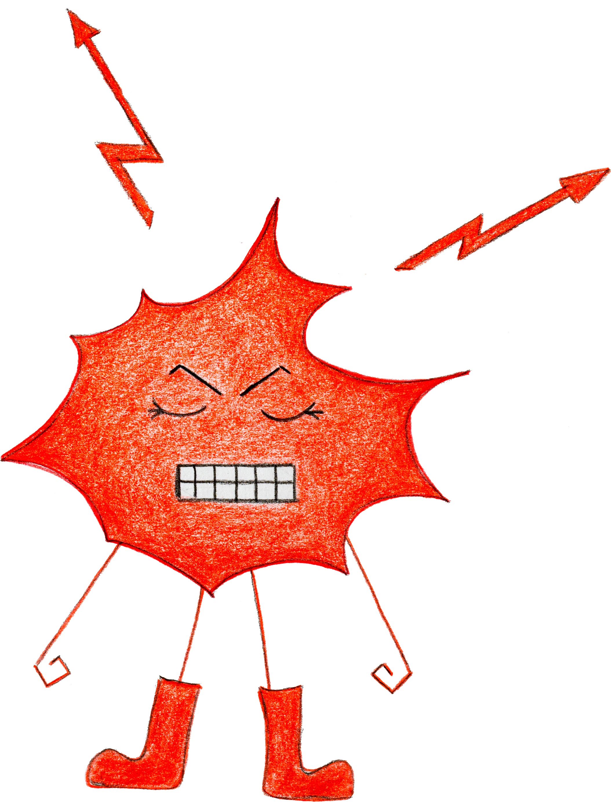 A frustrated critter